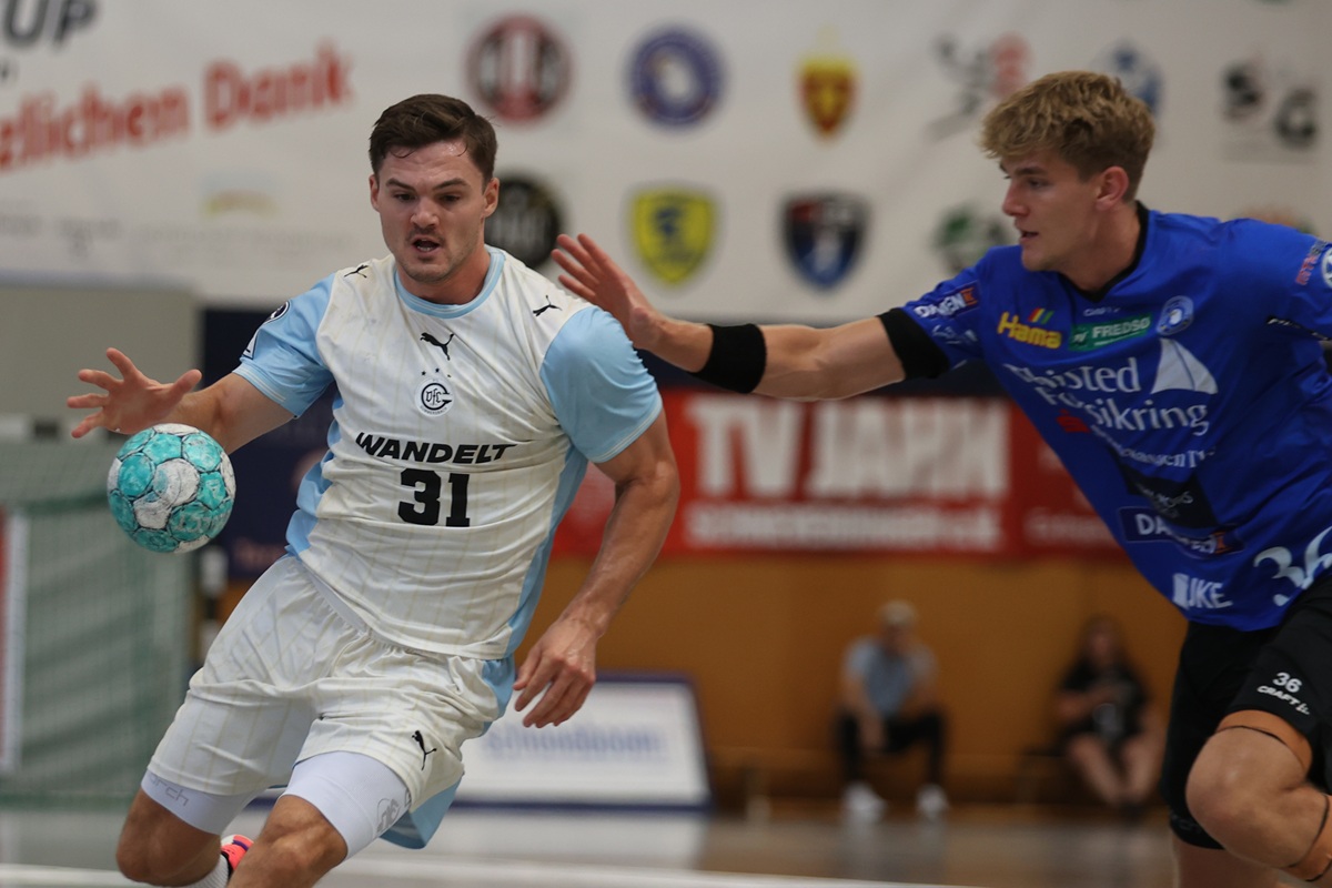 Kay Smits im Duell mit Silas Overby